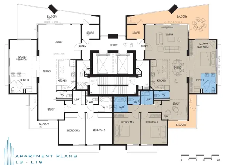 Floorplan of Homely apartment listing, 8012/27 Woods Street, Darwin City NT 800