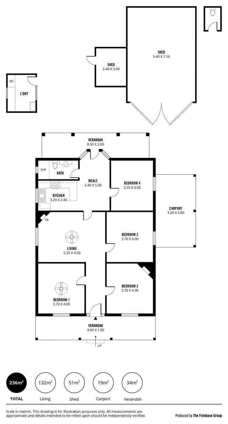 Floorplan of Homely house listing, 1 Hannaford Street, Murray Bridge SA 5253