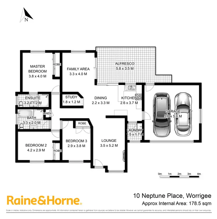 Floorplan of Homely house listing, 10 Neptune Place, Worrigee NSW 2540