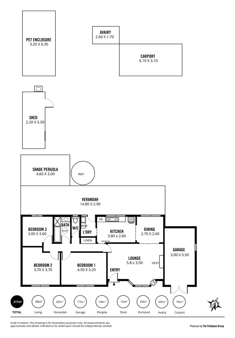 Floorplan of Homely house listing, 40 Mitchell Avenue, Murray Bridge SA 5253