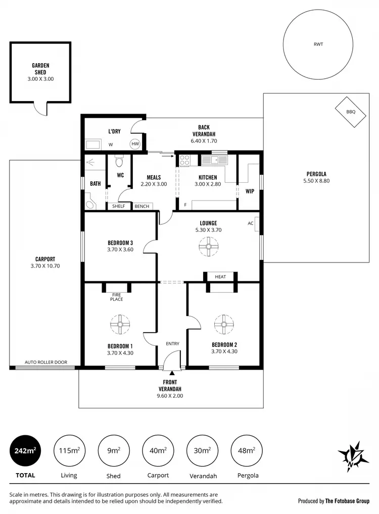 Floorplan of Homely house listing, 4 Marchand Street, Murray Bridge SA 5253