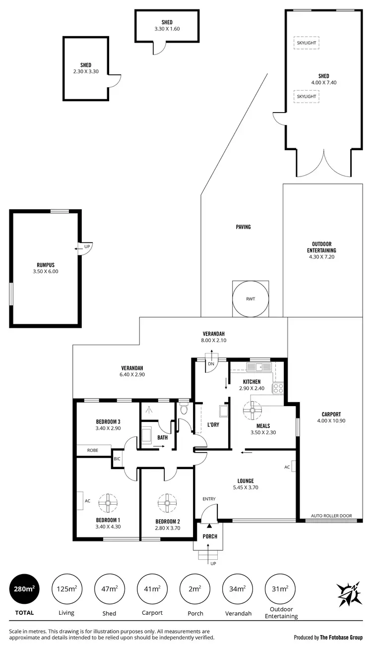 Floorplan of Homely house listing, 41 Homburg Drive, Murray Bridge SA 5253