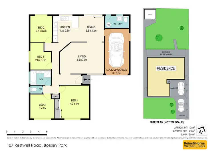 Floorplan of Homely house listing, 107 Restwell Road, Bossley Park NSW 2176