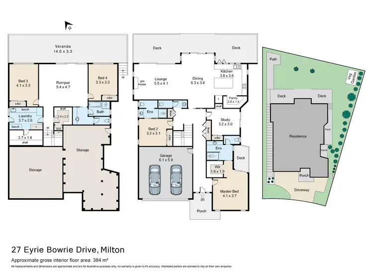 Floorplan of Homely house listing, 27 Eyrie Bowrie Drive, Milton NSW 2538