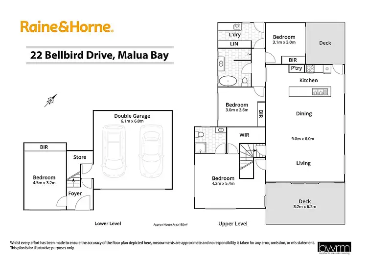 Floorplan of Homely house listing, 22 Bellbird Drive, Malua Bay NSW 2536