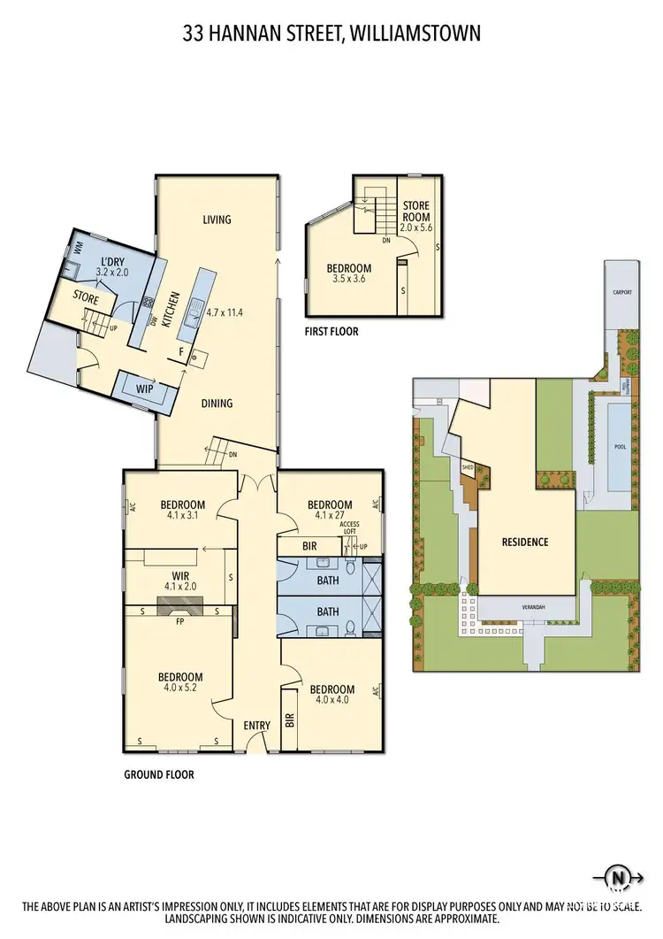 Floorplan of Homely house listing, 33 Hannan Street, Williamstown VIC 3016