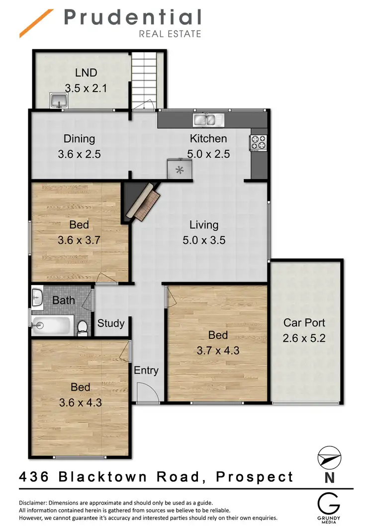Floorplan of Homely house listing, 436 Blacktown Road, Prospect NSW 2148