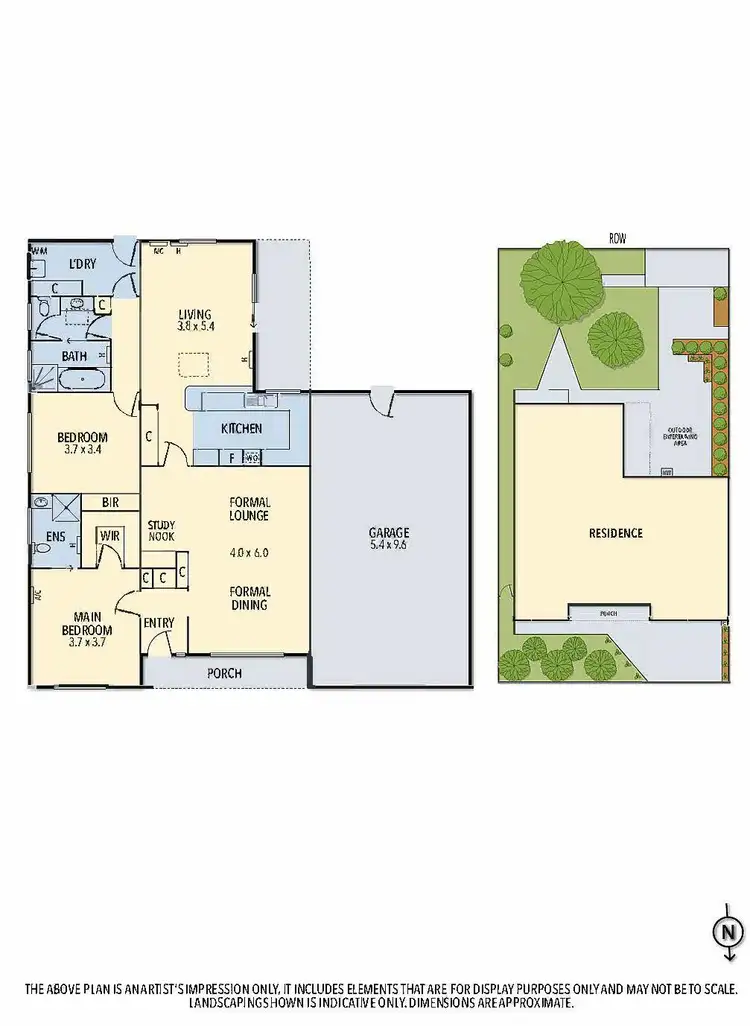 Floorplan of Homely house listing, 1/51 Park Crescent, Williamstown VIC 3016