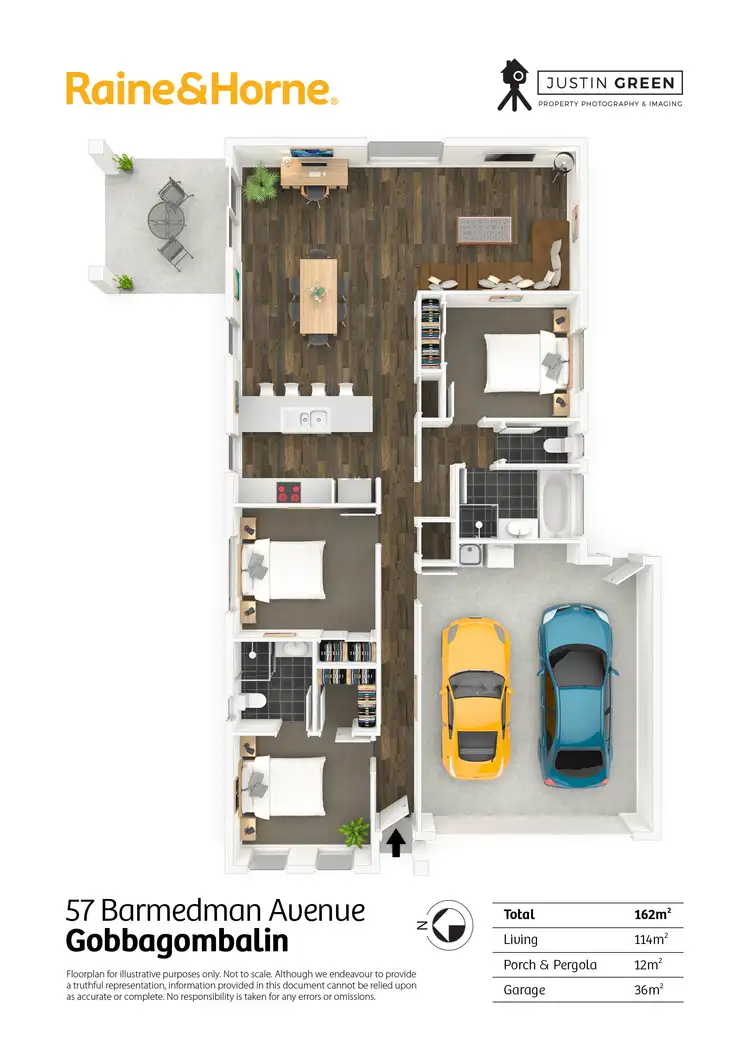 Floorplan of Homely house listing, 57 Barmedman Avenue, Gobbagombalin NSW 2650