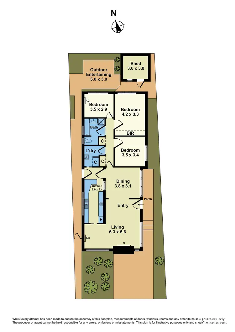 Floorplan of Homely house listing, 10 Gellibrand Street, Williamstown VIC 3016