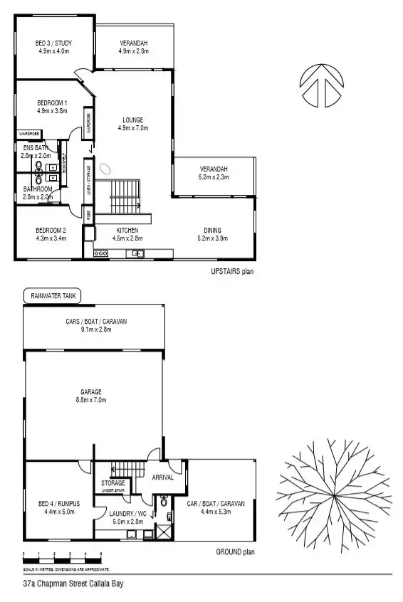 Floorplan of Homely house listing, 37A Chapman Street, Callala Bay NSW 2540