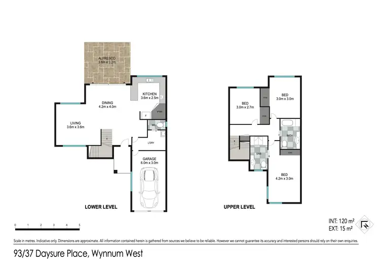Floorplan of Homely townhouse listing, 93/37 Dasyure Place, Wynnum West QLD 4178