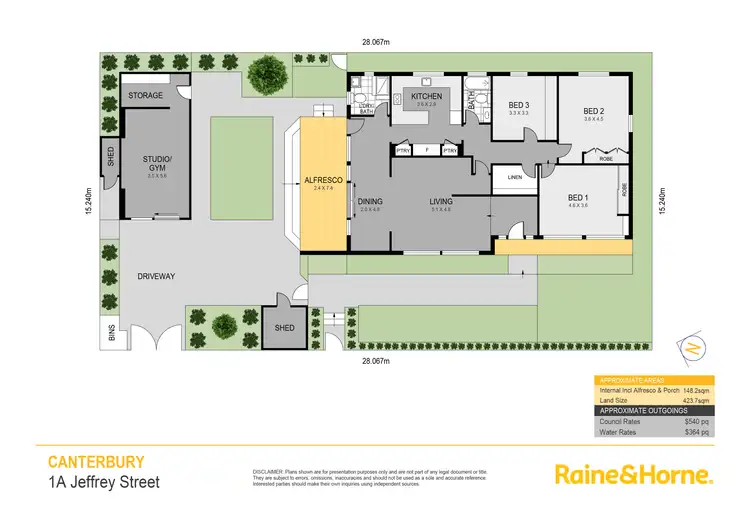 Floorplan of Homely house listing, 1a Jeffrey Street, Canterbury NSW 2193