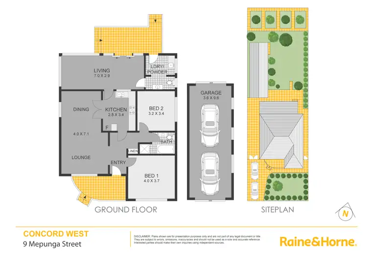 Floorplan of Homely house listing, 9 Mepunga Street, Concord West NSW 2138