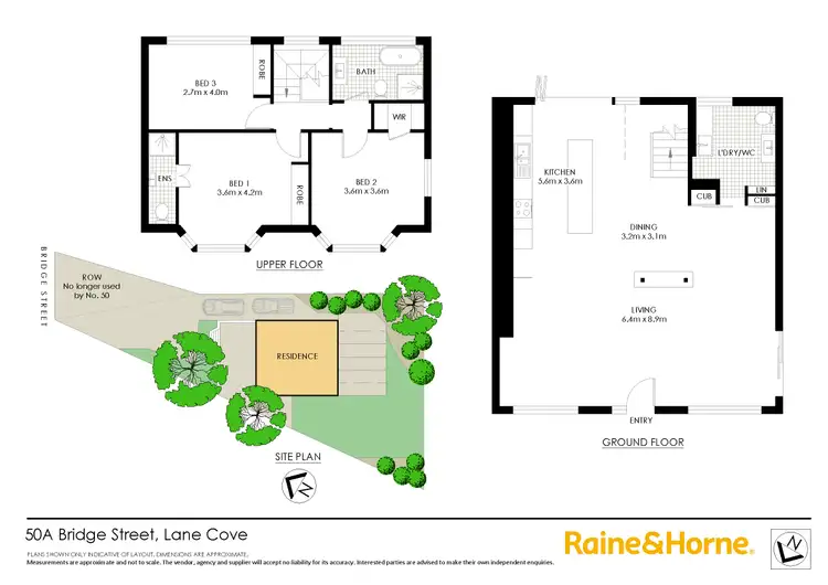 Floorplan of Homely house listing, 50A Bridge Street, Lane Cove NSW 2066