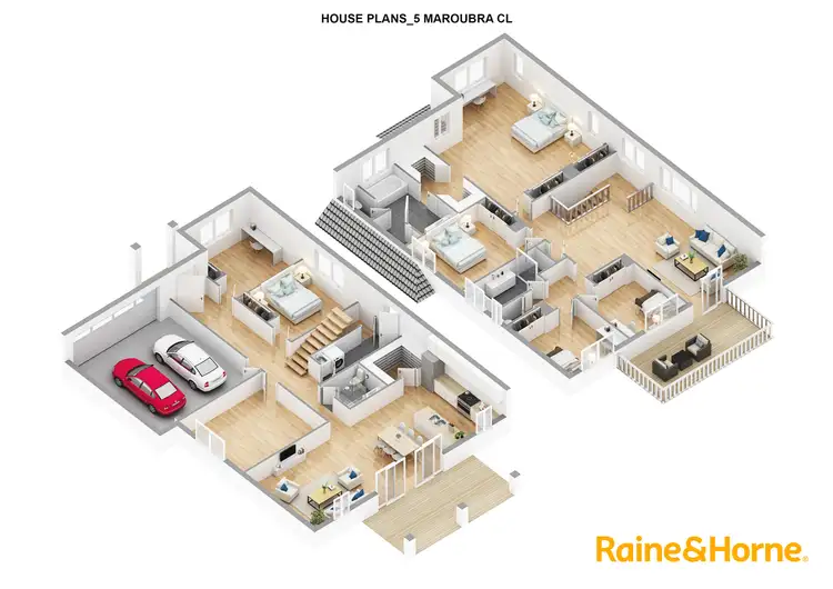 Floorplan of Homely house listing, 5 Maroubra Close, Wadalba NSW 2259