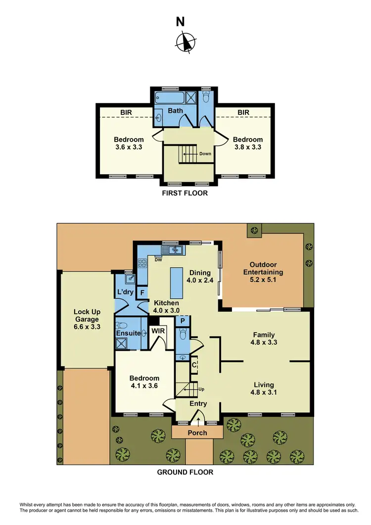 Floorplan of Homely house listing, 72 Margaret Street, Newport VIC 3015