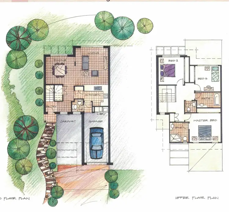 Floorplan of Homely townhouse listing, 49/62-74 Franklin Drive, Mudgeeraba QLD 4213