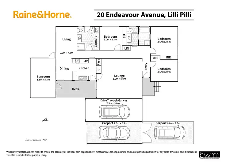 Floorplan of Homely house listing, 20 Endeavour Avenue, Lilli Pilli NSW 2536