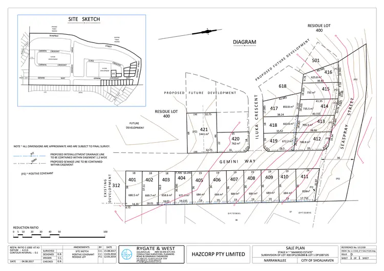 Floorplan of Homely land listing, 86 (Lot 407) Gemini Way, Narrawallee NSW 2539