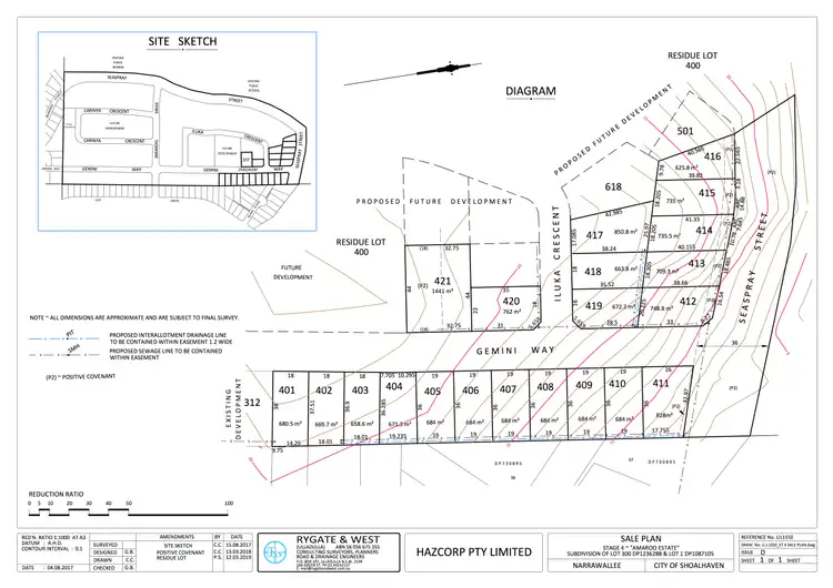Floorplan of Homely land listing, 88 (Lot 408) Gemini Way, Narrawallee NSW 2539