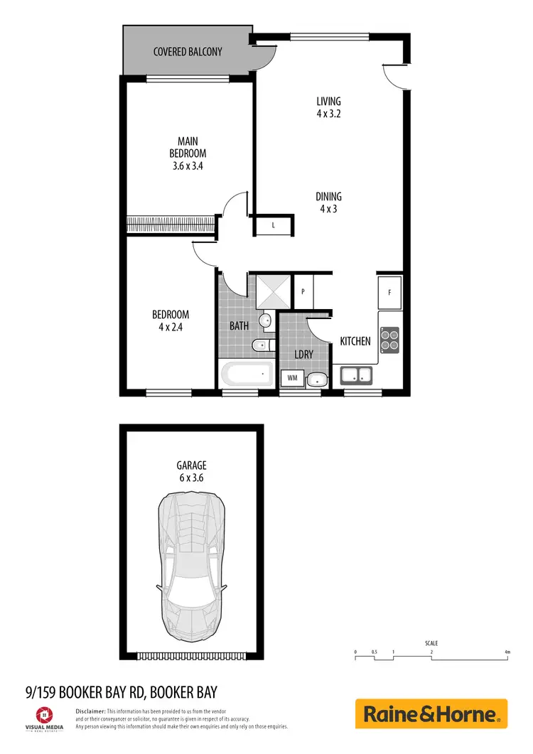 Floorplan of Homely unit listing, 9/159 Booker Bay Road, Booker Bay NSW 2257