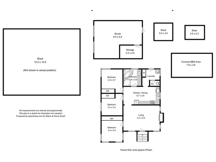 Floorplan of Homely house listing, 18 Boyle Street, Triabunna TAS 7190
