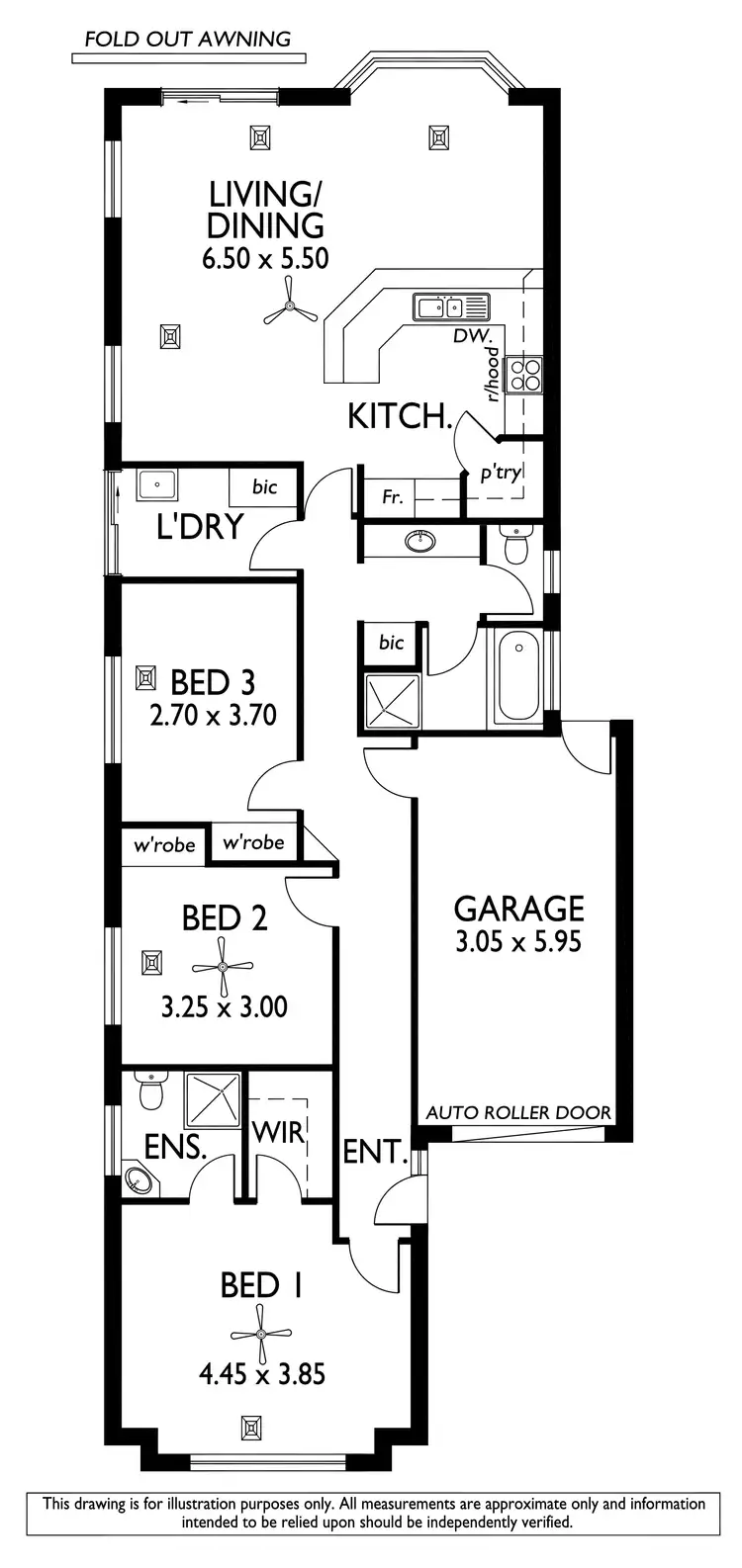Floorplan of Homely house listing, 5A Packard Street, North Plympton SA 5037