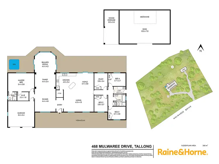 Floorplan of Homely rural property listing, 468 Mulwaree Drive, Tallong NSW 2579
