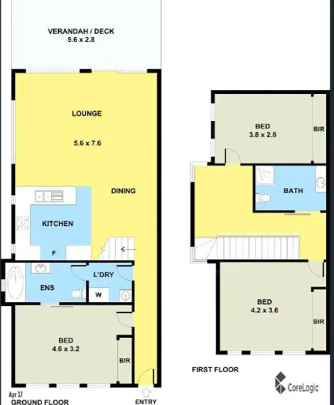 Floorplan of Homely house listing, 2/12 Blair Street, Broadmeadows VIC 3047