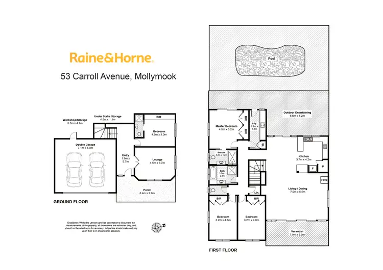 Floorplan of Homely house listing, 53 Carroll Avenue, Mollymook Beach NSW 2539