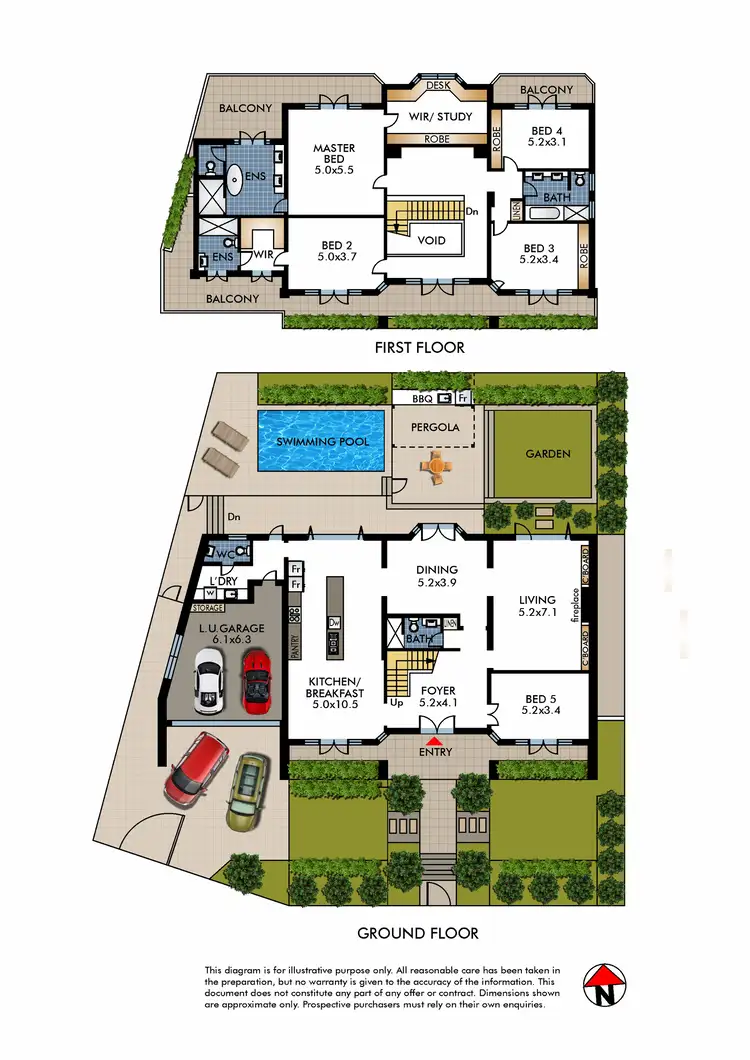Floorplan of Homely house listing, 11B Fitzwilliam Road, Vaucluse NSW 2030