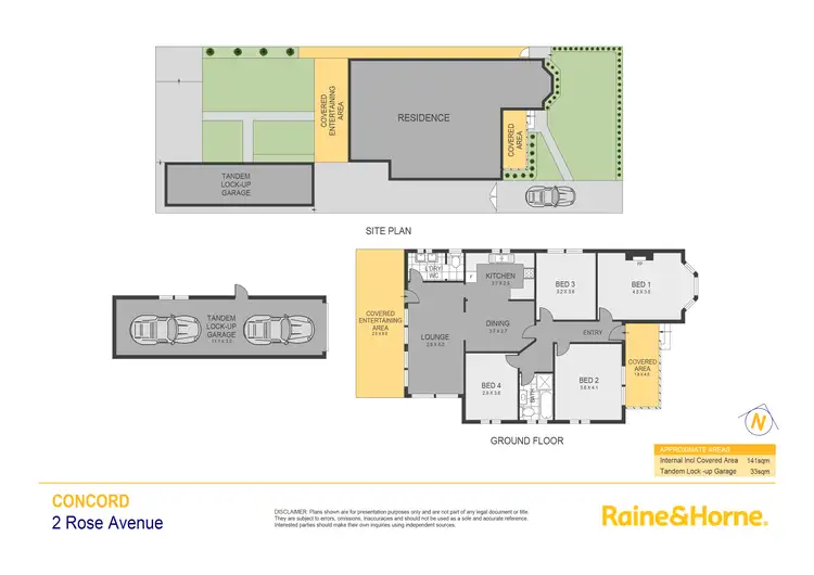 Floorplan of Homely house listing, 2 Rose Avenue, Concord NSW 2137