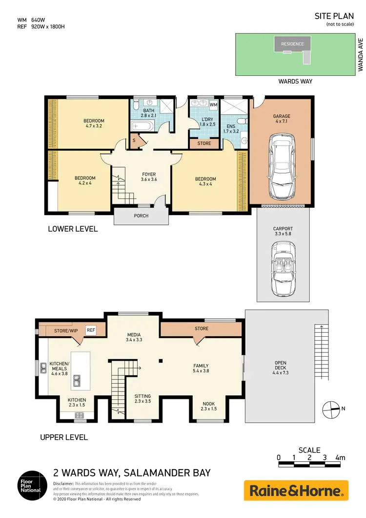 Floorplan of Homely house listing, 2 Wards Way, Salamander Bay NSW 2317