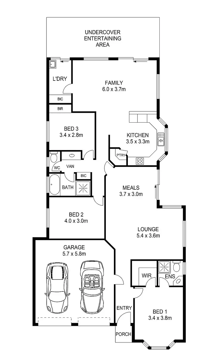 Floorplan of Homely house listing, 3 Windjammer Court, Encounter Bay SA 5211