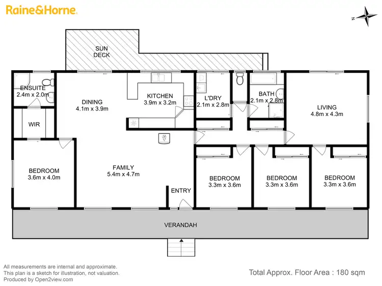 Floorplan of Homely house listing, 6 Wards Avenue, Lewisham TAS 7173