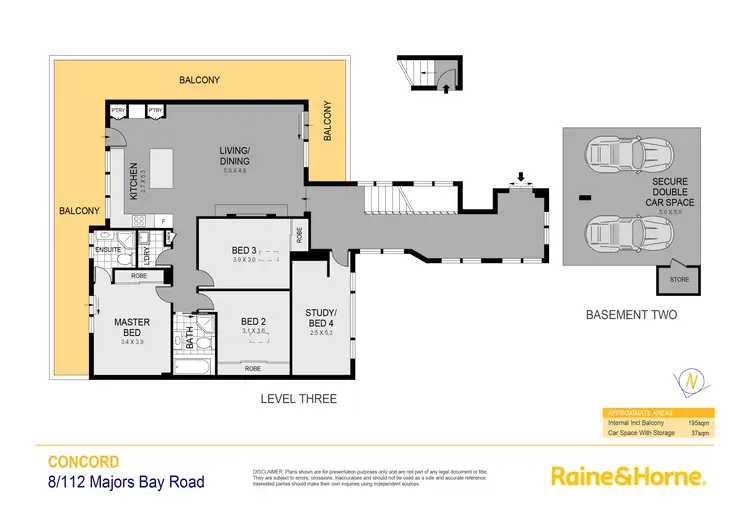 Floorplan of Homely apartment listing, 8/112 Majors Bay Road, Concord NSW 2137