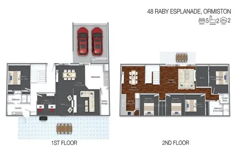Floorplan of Homely house listing, 48 Raby Esplanade, Ormiston QLD 4160