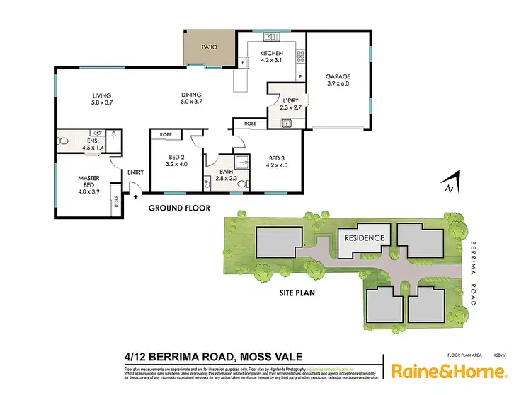 Floorplan of Homely villa listing, 4/12 Berrima Road, Moss Vale NSW 2577