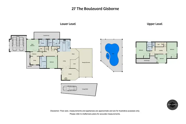 Floorplan of Homely house listing, 27 The Boulevard, Gisborne VIC 3437