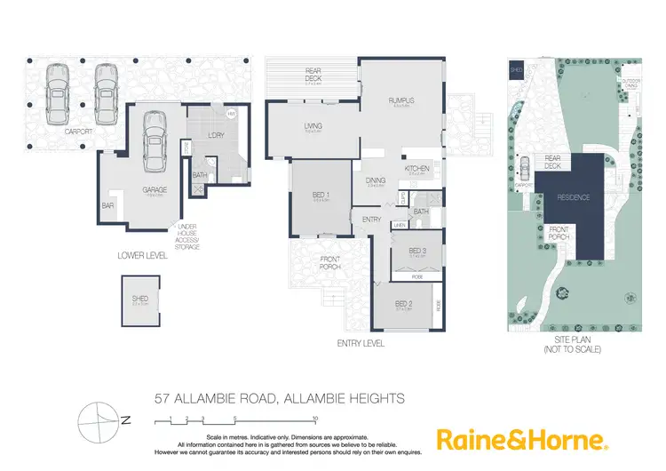 Floorplan of Homely house listing, 57 Allambie Road, Allambie Heights NSW 2100
