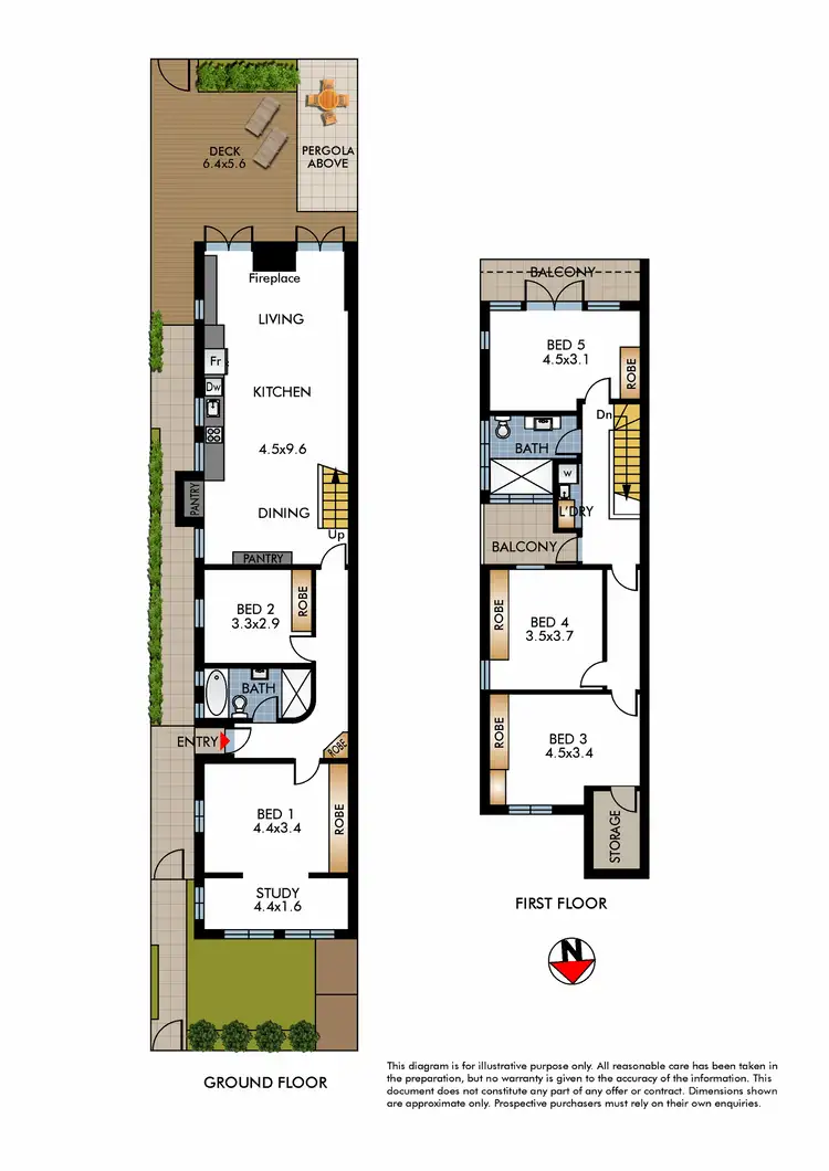 Floorplan of Homely house listing, 101 Chaleyer Street, Rose Bay NSW 2029