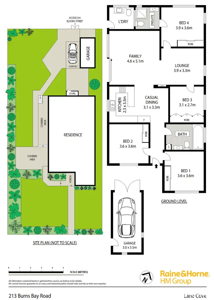Floorplan of Homely house listing, 213 Burns Bay Road, Lane Cove West NSW 2066