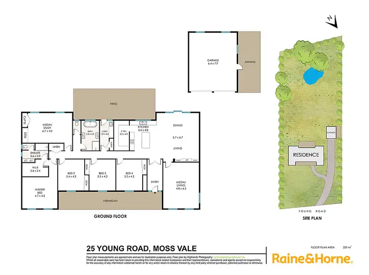 Floorplan of Homely house listing, 25 Young Road, Moss Vale NSW 2577