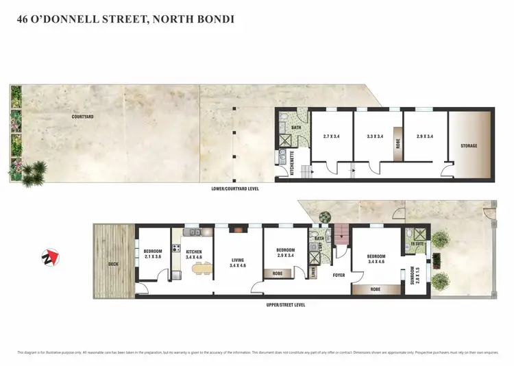 Floorplan of Homely house listing, 46 O'Donnell Street, North Bondi NSW 2026