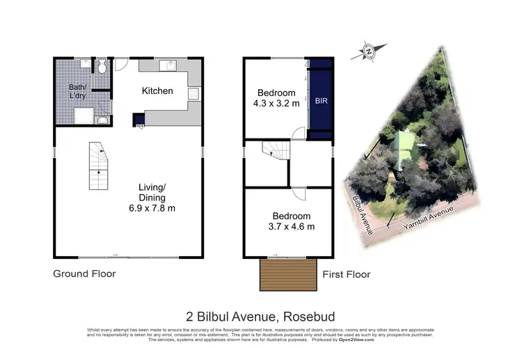 Floorplan of Homely house listing, 2 Bilbul Avenue, Rosebud VIC 3939