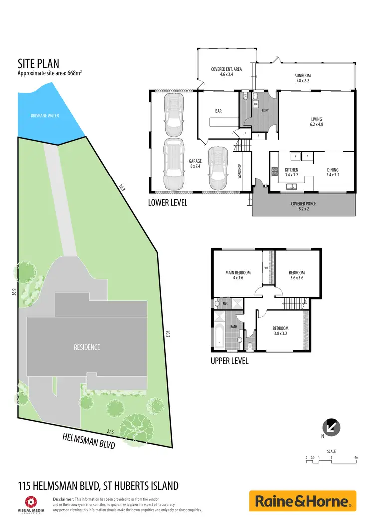 Floorplan of Homely house listing, 115 Helmsman Boulevard, St Huberts Island NSW 2257