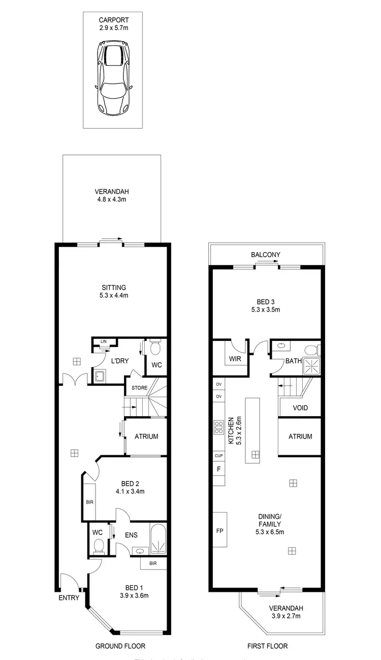 Floorplan of Homely house listing, 4a Esplanade, Victor Harbor SA 5211
