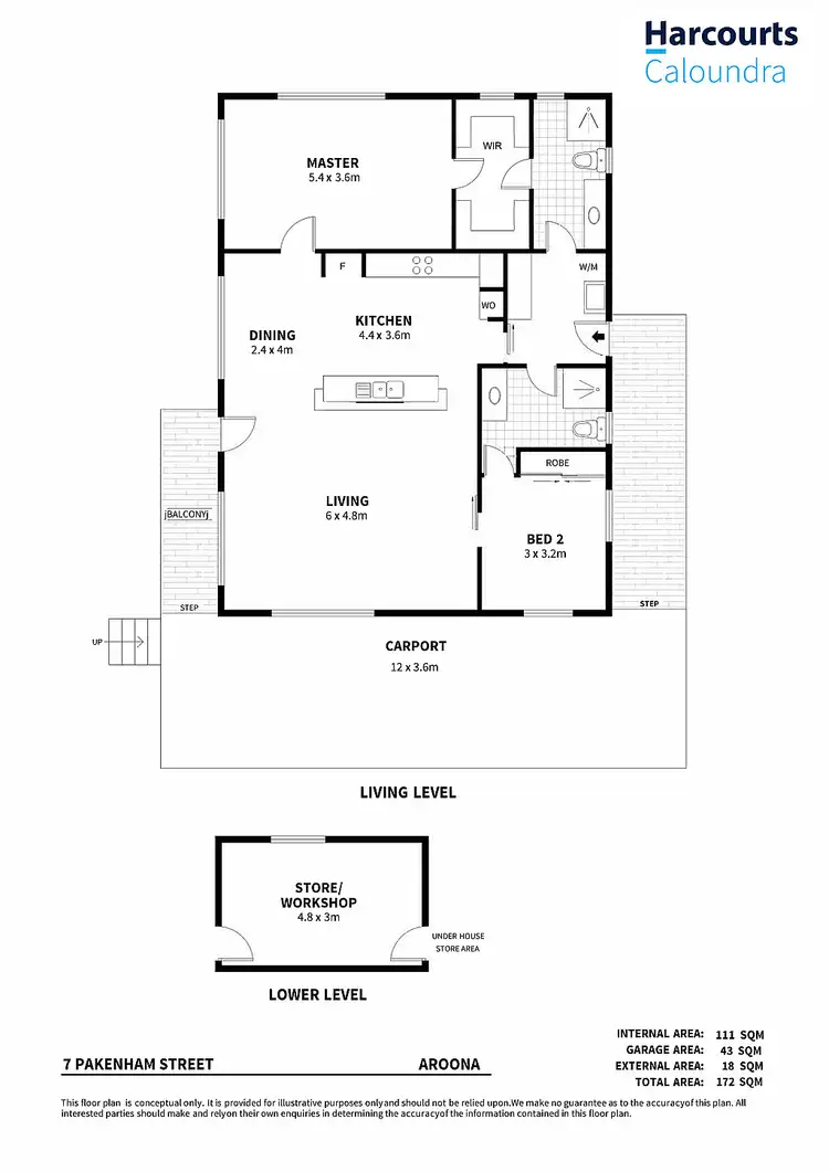 Floorplan of Homely house listing, 7 Pakenham Street, Aroona QLD 4551