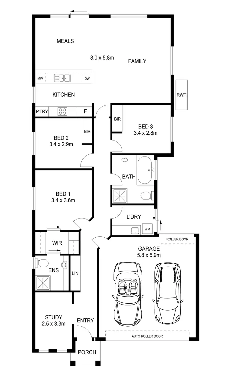 Floorplan of Homely house listing, 104 Kookaburra Boulevard, Encounter Bay SA 5211